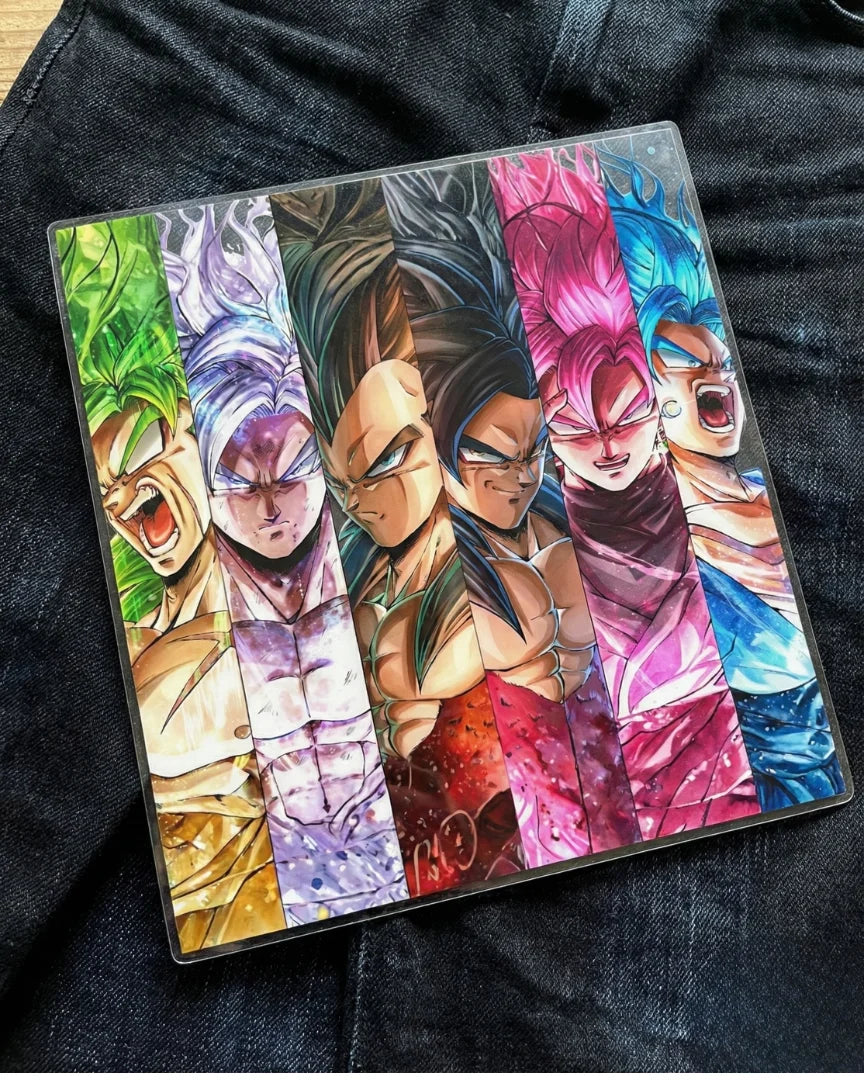 Saiyan Spectrum | Iron-on Patch | Warrior Bloodline