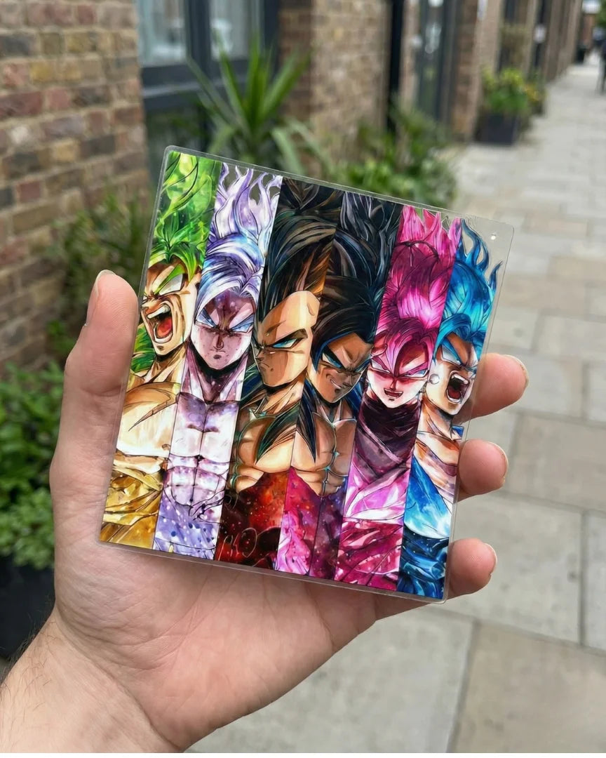Saiyan Spectrum | Iron-on Patch | Warrior Bloodline