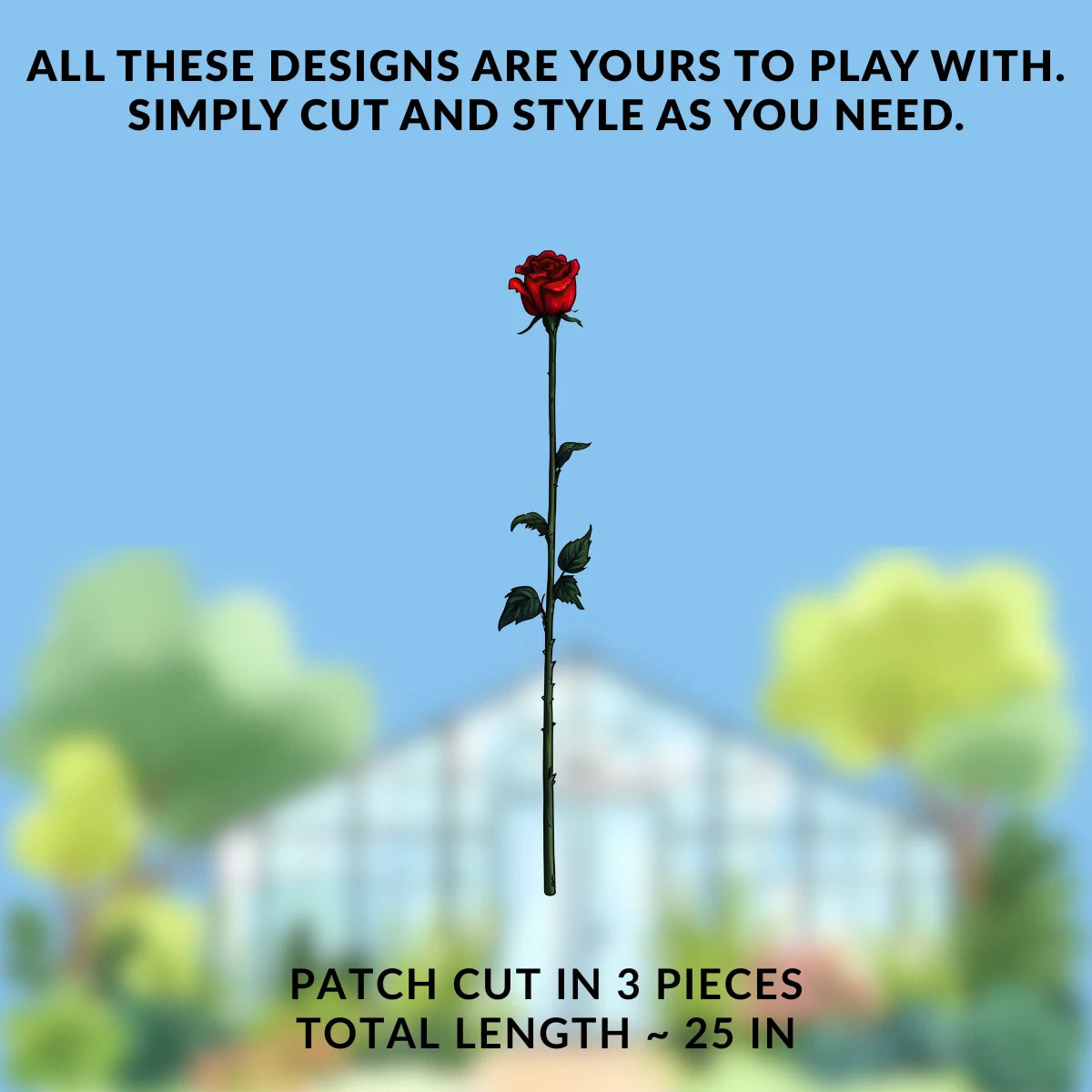 Rosey | Upgrade Pack | Iron-On Patch Set