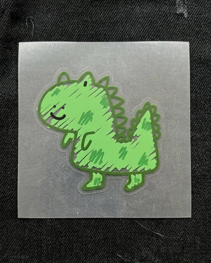 The Scribble-Saurus | Iron-on Patch | Meadow Manor