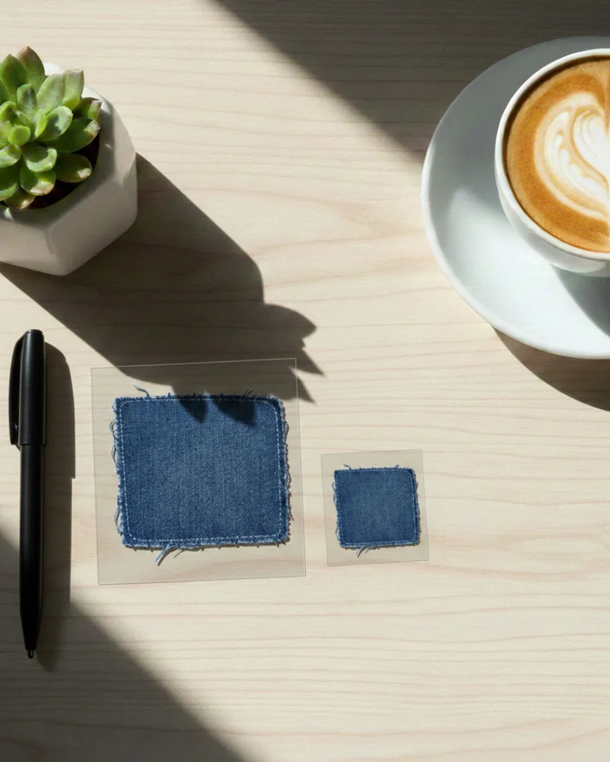 Denim Base | Iron-on Patch | Cosmic Threads
