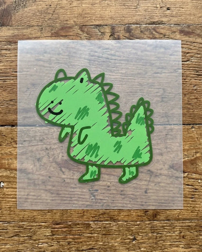 The Scribble-Saurus | Iron-on Patch | Meadow Manor