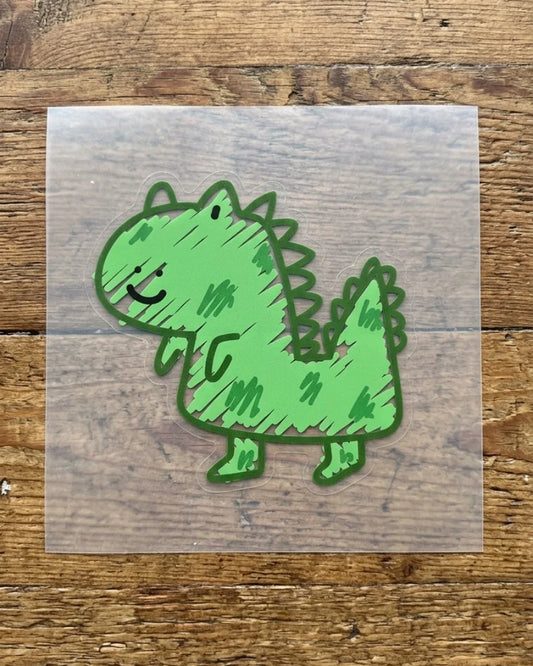 The Scribble-Saurus | Iron-on Patch | Meadow Manor