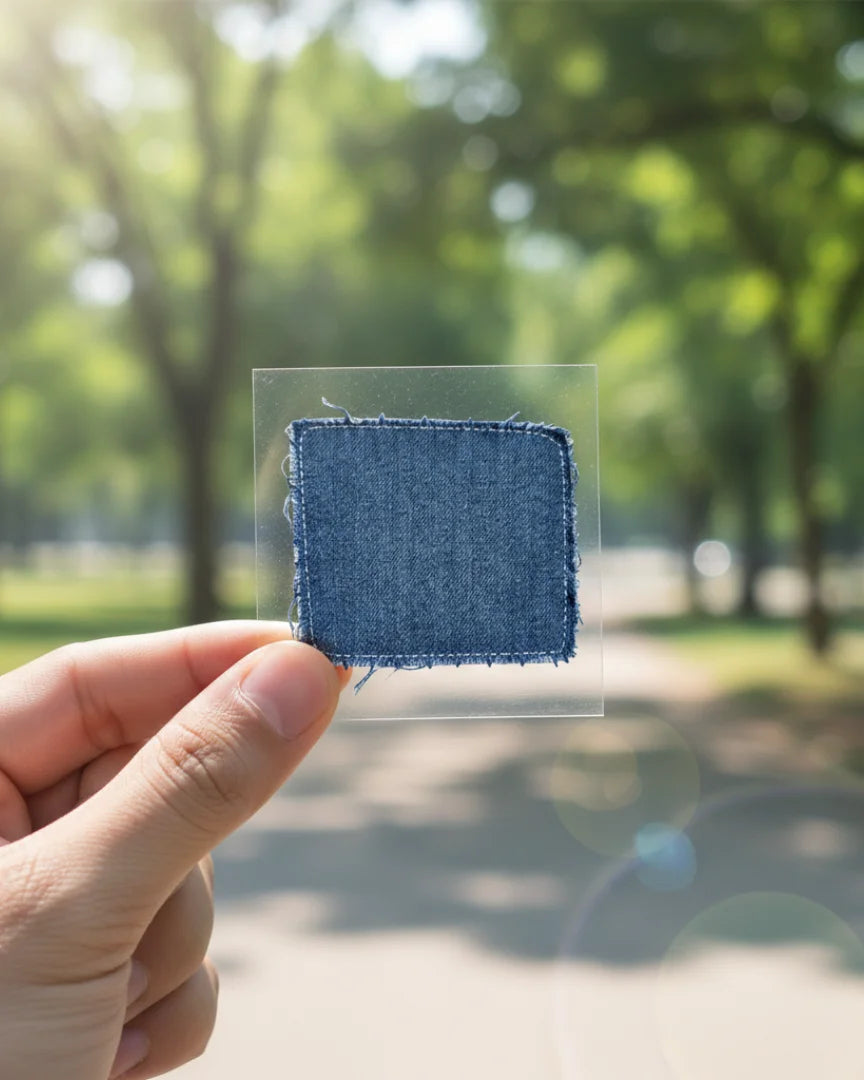 Denim Base | Iron-on Patch | Cosmic Threads