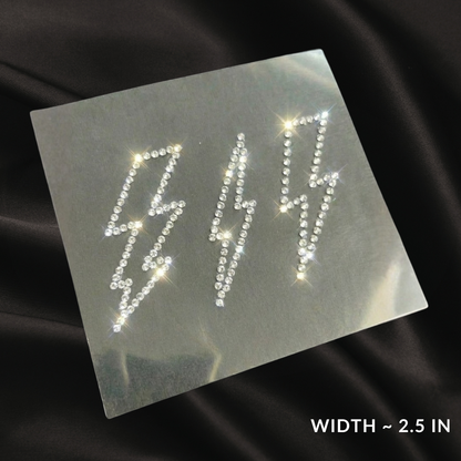 Midnight Flash | Iron-On Embellishment