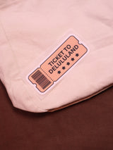 Ticket To Delululand | Iron-on Patch | Bindaas Bol