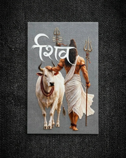 Mahakal Energy | Iron-on Patch | Divine Blessing