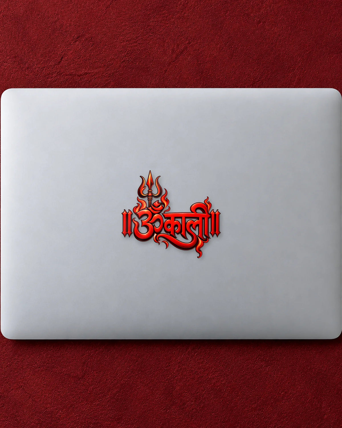 Om Kali hard surface patch mockup