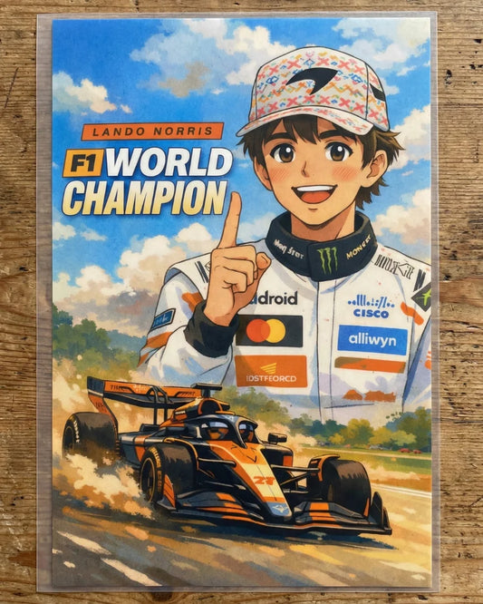 Future Champ | Iron-on Patch | Pole Position