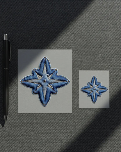 Guiding Star | Iron-on Patch | Cosmic Threads