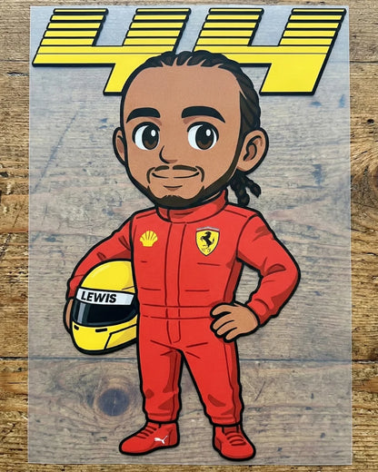 Ferrari 44 | Iron-on Patch | Pole Position