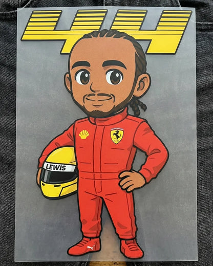 Ferrari 44 | Iron-on Patch | Pole Position