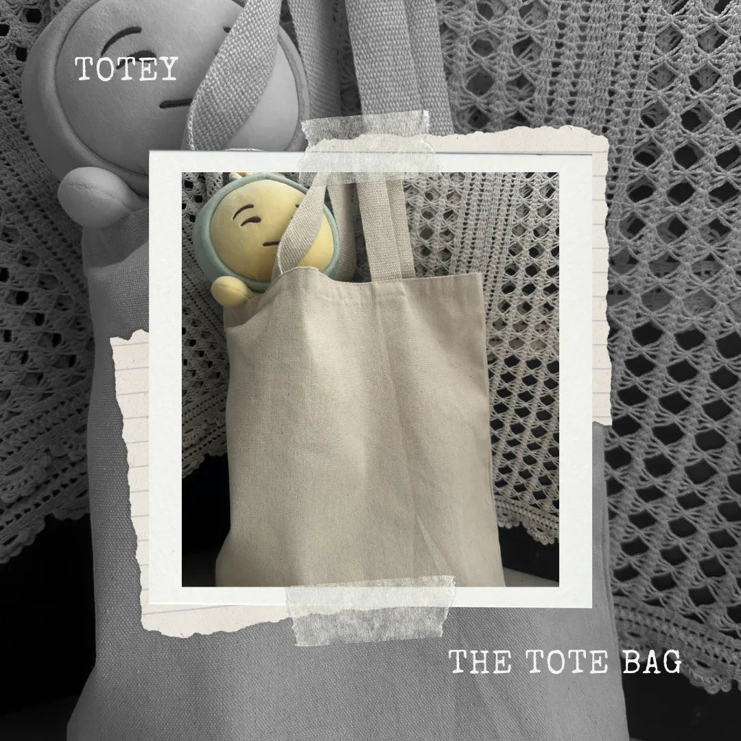 TOTEY - The Tote Bag | 300 GSM | Recycled Fabric | Sustainable DIY