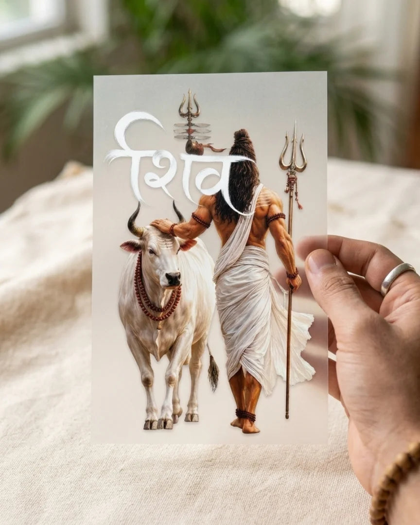 Mahakal Energy | Iron-on Patch | Divine Blessing