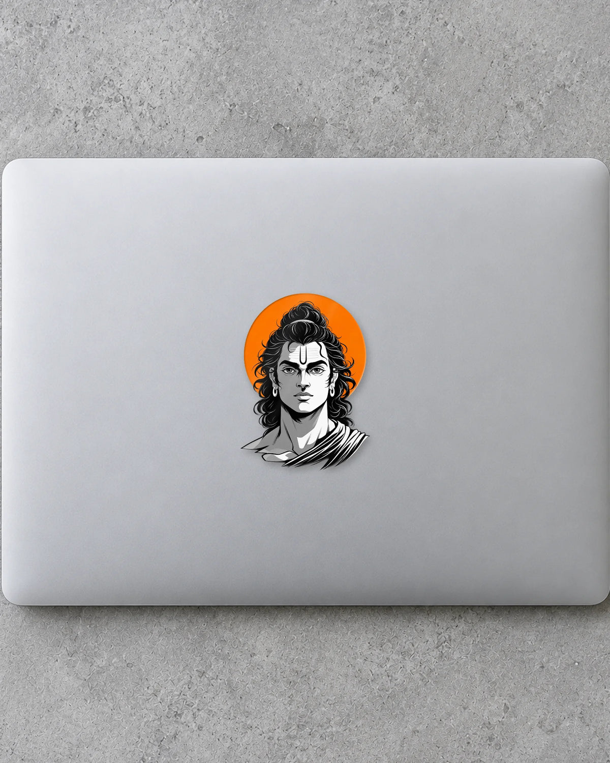 Surya Vanshi hard surface patch mockup