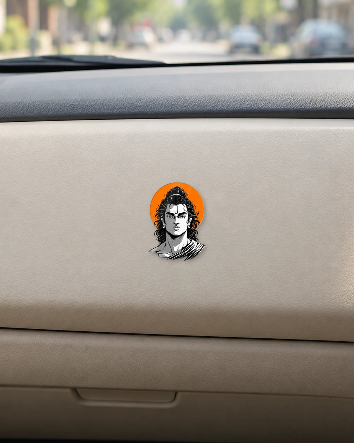 Surya Vanshi hard surface patch mockup
