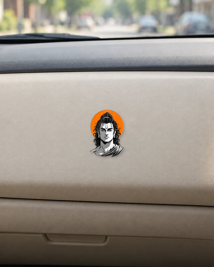 Surya Vanshi hard surface patch mockup