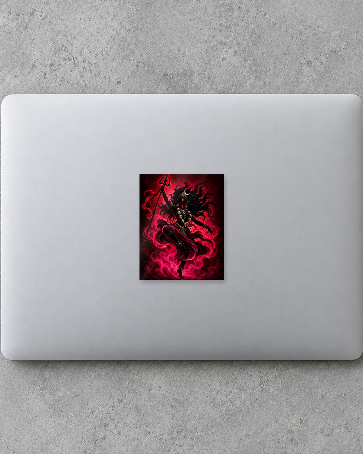 Kali Nritya hard surface patch mockup