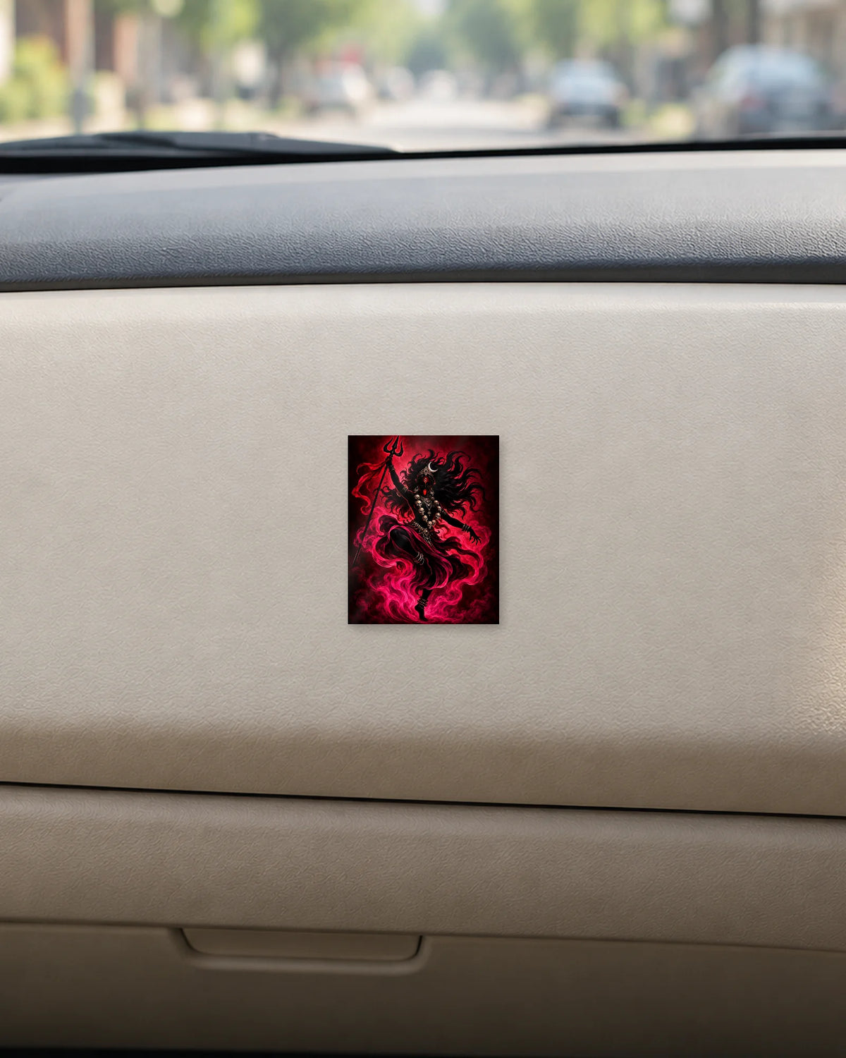 Kali Nritya hard surface patch mockup