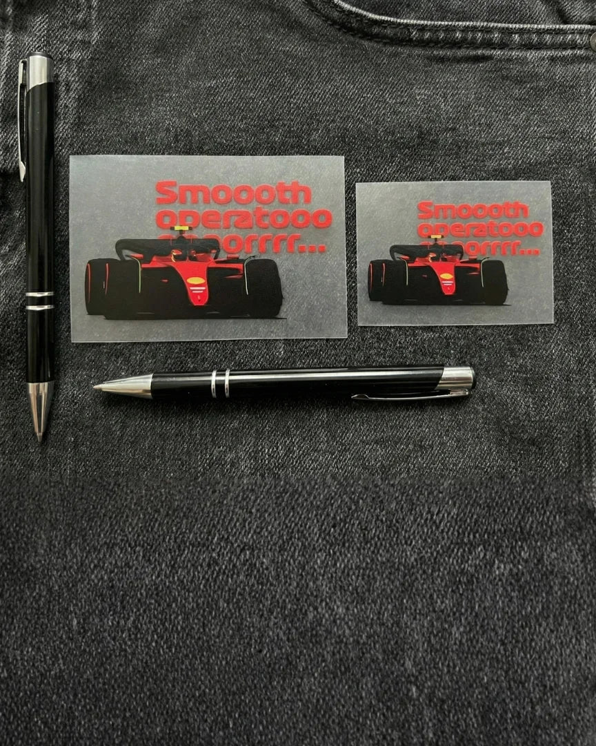 Smooth Operator | Iron-on Patch | Pole Position