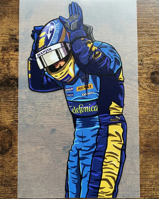 Full Throttle Flex | Iron-on Patch | Pole Position