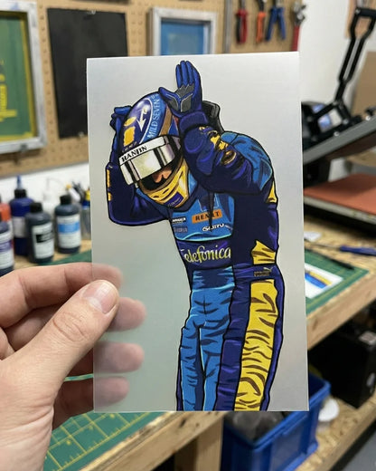 Full Throttle Flex | Iron-on Patch | Pole Position