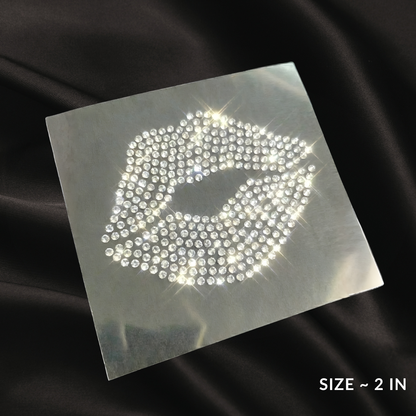 Crystal Kiss | Iron-On Embellishment