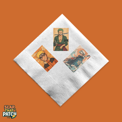 🆕 Animeverse | Pack of 30 Hot-Sticks | Iron on patches