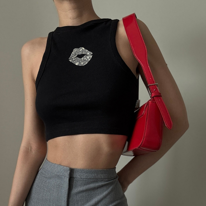 Crystal Kiss | Iron-On Embellishment