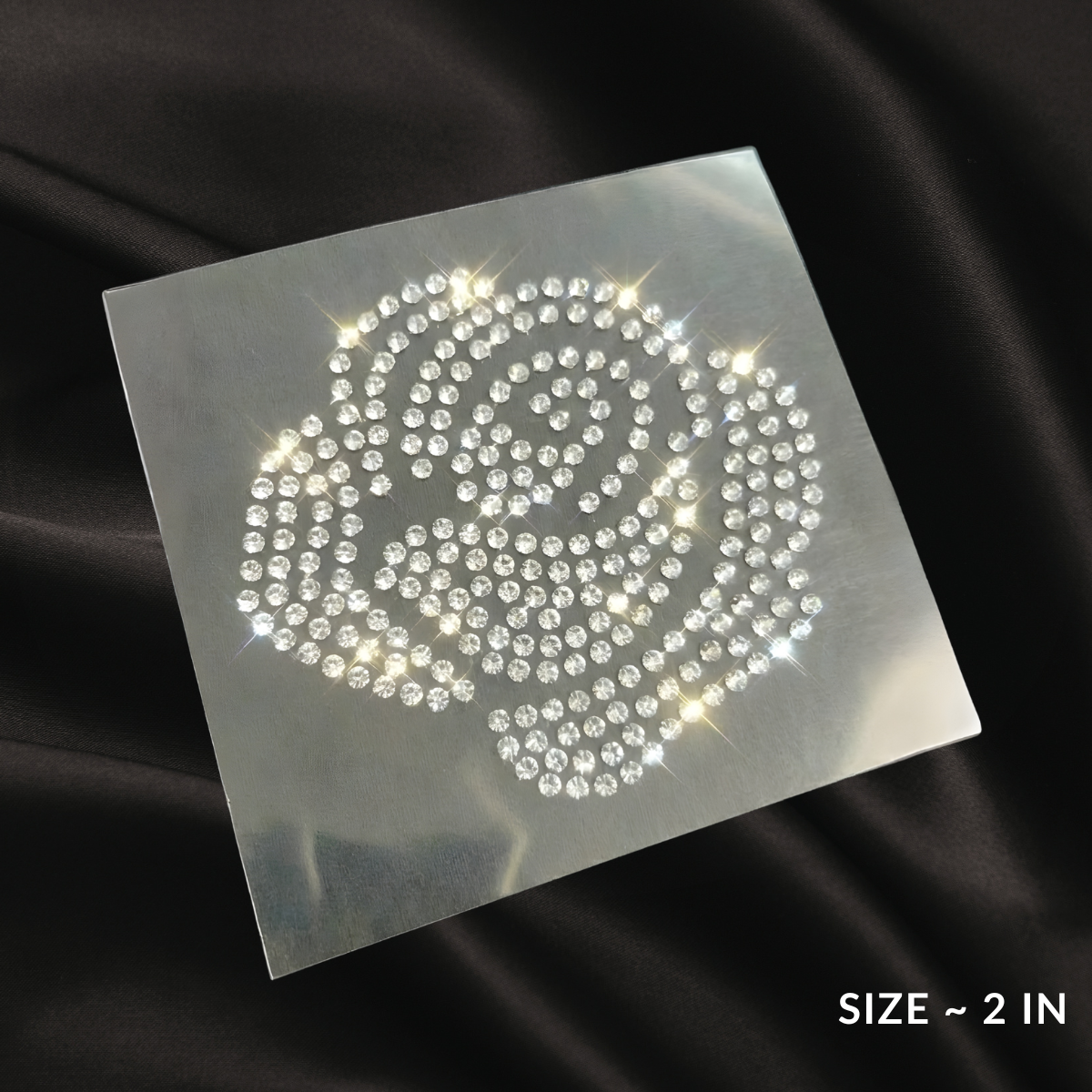 Crystal Petals | Iron-On Embellishment