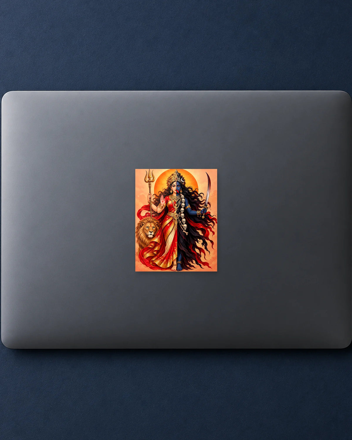 Durga Kali Ardh hard surface patch mockup