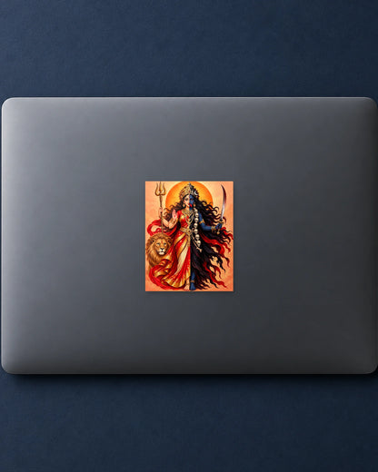 Durga Kali Ardh hard surface patch mockup