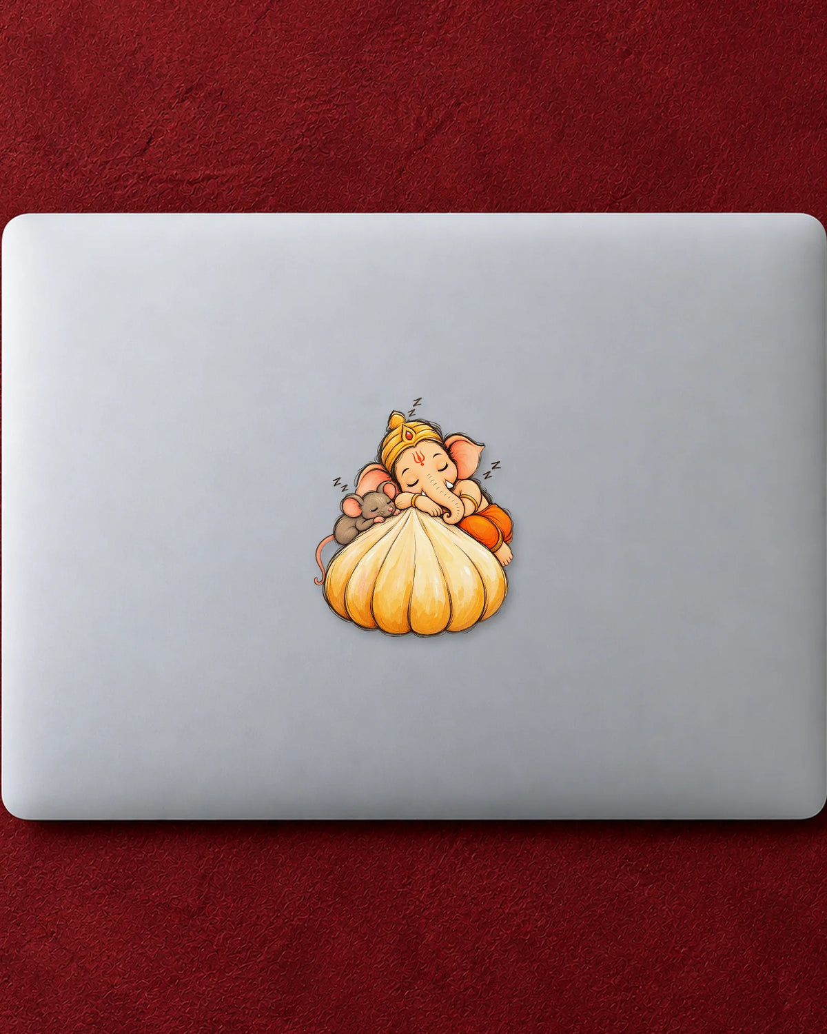 Modak Nap hard surface patch mockup