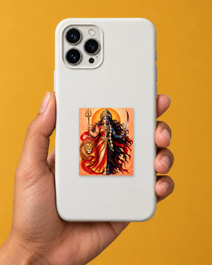 Durga Kali Ardh hard surface patch mockup