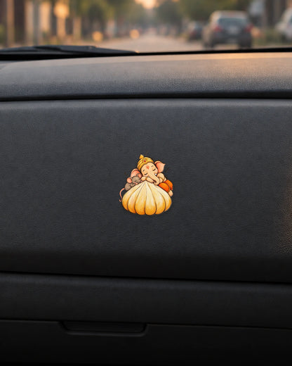 Modak Nap hard surface patch mockup