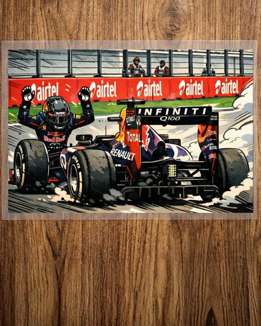 Pole Position Energy | Iron-on Patch | Pole Position