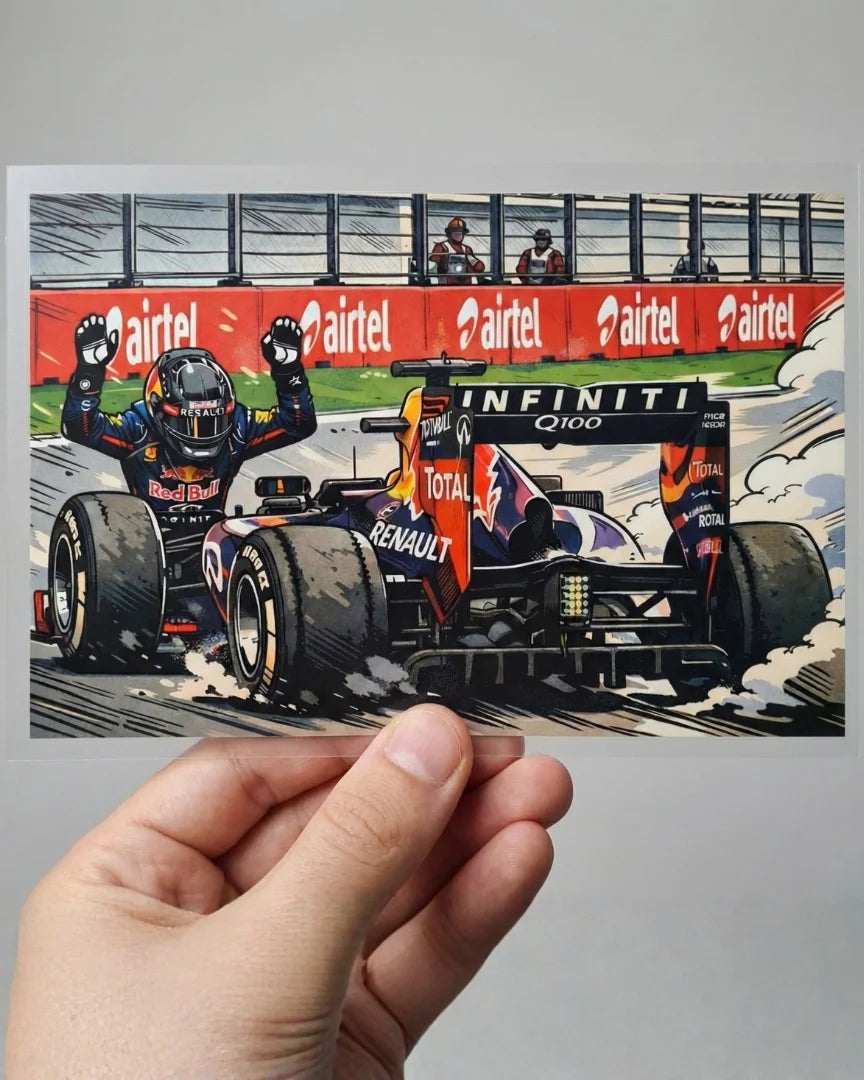 Pole Position Energy | Iron-on Patch | Pole Position