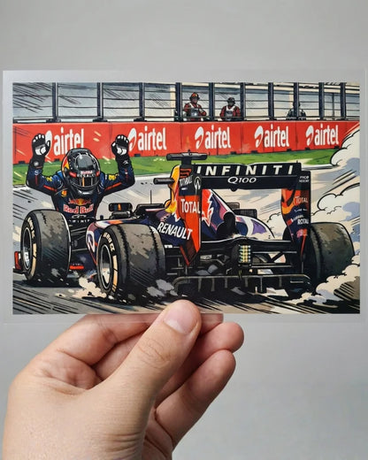 Pole Position Energy | Iron-on Patch | Pole Position