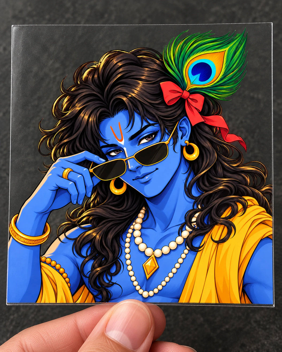 Cool Kanha hard surface patch on clear film