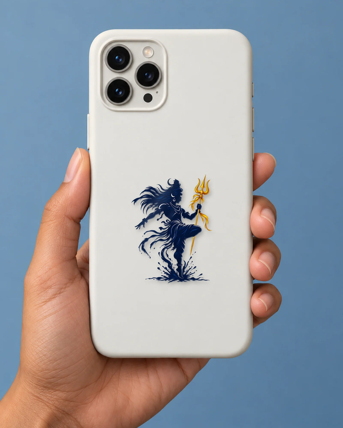 Tandav Trishul hard surface patch mockup