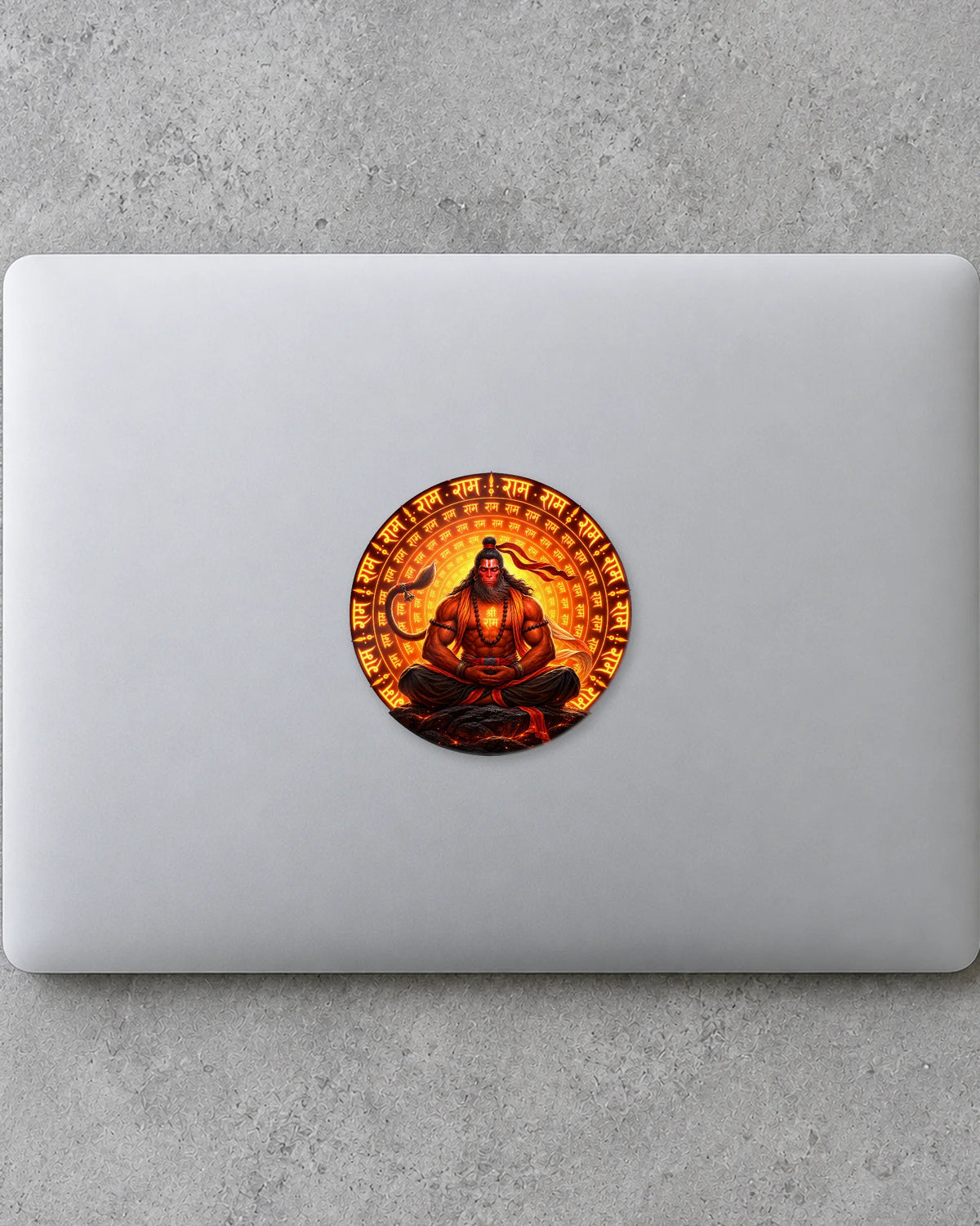 Ram Naam Chakra hard surface patch mockup