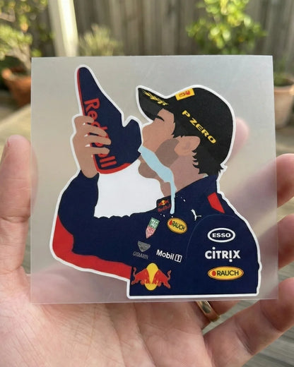 Victory Sip | Iron-on Patch | Pole Position