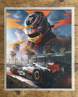 Redline Glance | Iron-on Patch | Pole Position
