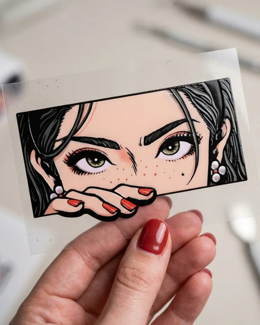 Eyes on You | Hard Surface Patch | Girlie Pop