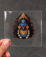 Maa Kali Roop hard surface patch on clear film