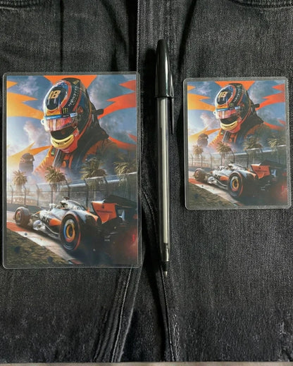 Redline Glance | Iron-on Patch | Pole Position