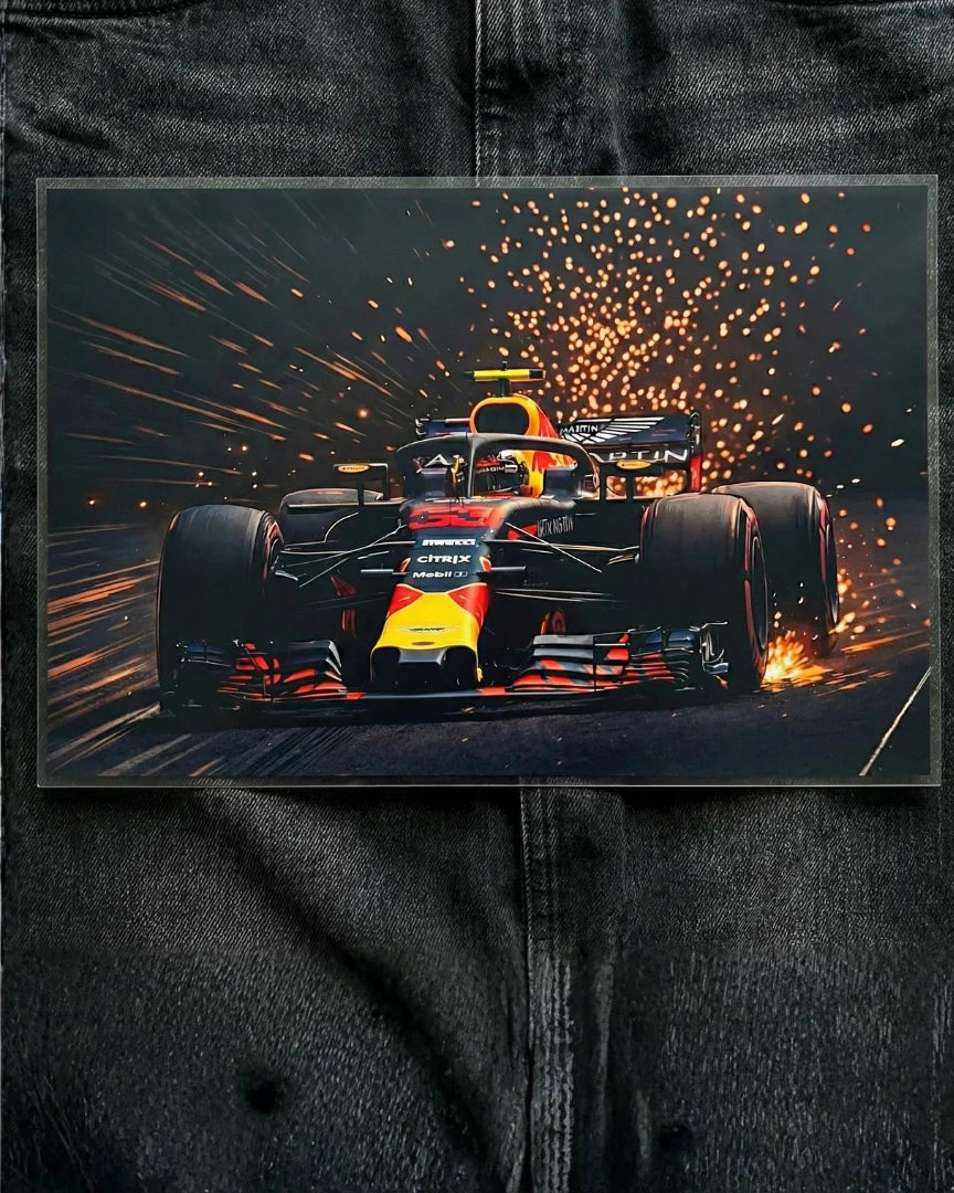 Full Throttle | Iron-on Patch | Pole Position