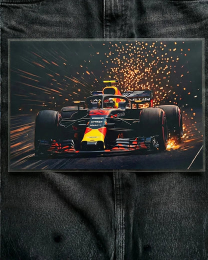 Full Throttle | Iron-on Patch | Pole Position