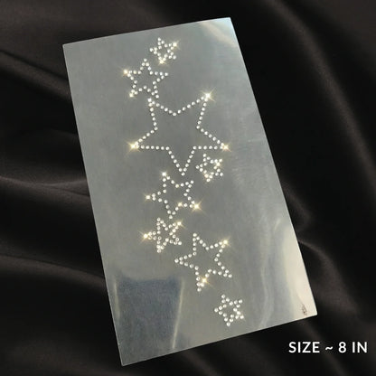Shooting Star Shower | Iron-On Embellishment
