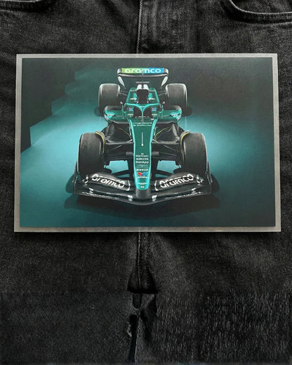 Green Flag Energy | Iron-on Patch | Pole Position